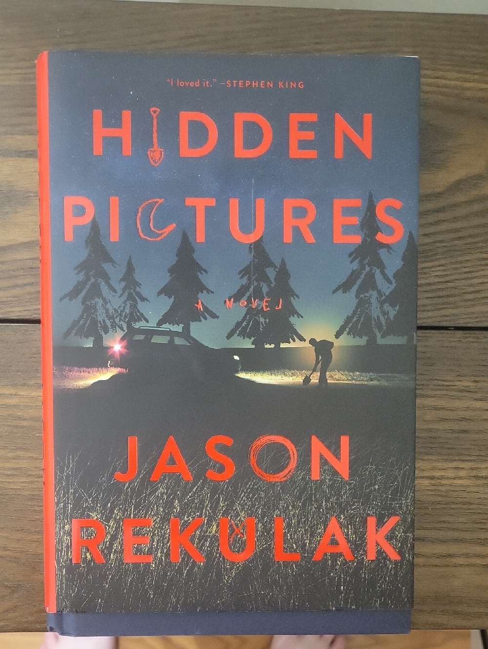 Hidden Pictures Hardcover Book - Orange/Black